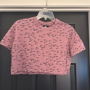 Nike Print Crop Top